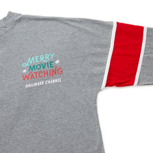 Load image into Gallery viewer, Hallmark Channel Merry Movie Watching Long Sleeve Jersey

