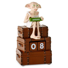 Load image into Gallery viewer, Harry Potter™ Dobby™ on Suitcases Perpetual Calendar With Sound
