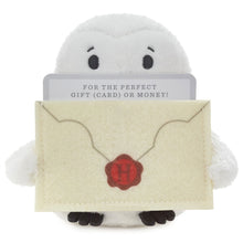 Load image into Gallery viewer, Hallmark Harry Potter™ Hedwig™ Plush Gift Card Holder, 5&quot;
