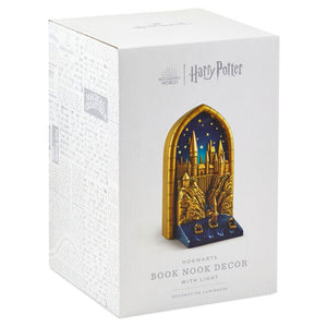 Hallmark Harry Potter™ Hogwarts™ Light-Up Bookshelf Decoration, 9.1"