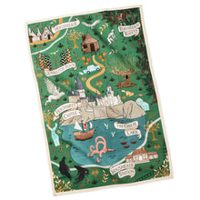Load image into Gallery viewer, Harry Potter™ Map Tea Towel, 18x26
