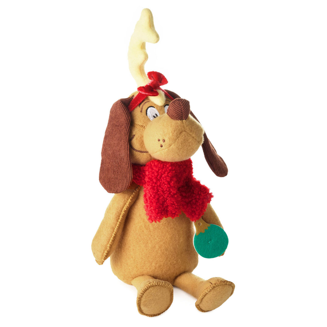 Hallmark Dr. Seuss's How the Grinch Stole Christmas!™ Max Plush Doll, 8.5