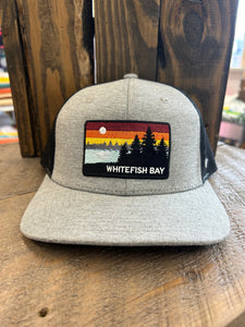 Whitefish Bay Trucker Hat - Grey