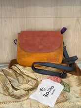 Load image into Gallery viewer, Soruka LEO Reversible Flap Crossbody Bag
