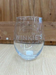 Winkie's Hallmark & Gifts Stemless Wine Glass