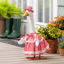 Load image into Gallery viewer, Giddy the Goose Outfit, Plaid Dress
