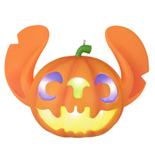 Load image into Gallery viewer, Hallmark Disney Lilo &amp; Stitch Spooky Stitch Jack-o&#39;-Lantern Ornament With Light
