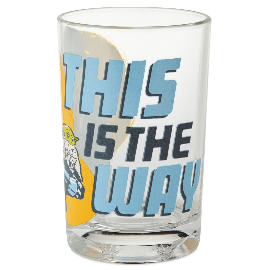 Hallmark Star Wars: The Mandalorian™ and Grogu™ Collectible Drinking Glass, 13.5 oz.