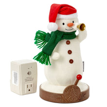 Load image into Gallery viewer, Hallmark Musical Tree-Lighting Snowman Plush, 10.5&quot;
