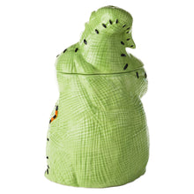 Load image into Gallery viewer, Hallmark Disney Tim Burton&#39;s The Nightmare Before Christmas Oogie Boogie Cookie Jar With Sound
