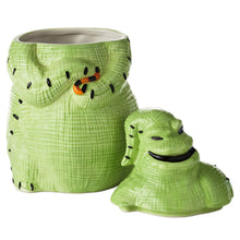 Load image into Gallery viewer, Hallmark Disney Tim Burton&#39;s The Nightmare Before Christmas Oogie Boogie Cookie Jar With Sound
