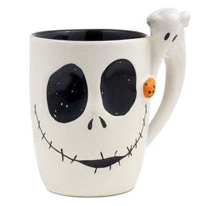 Hallmark  Disney Tim Burton's The Nightmare Before Christmas Jack and Sally Sculpted Mug, 15