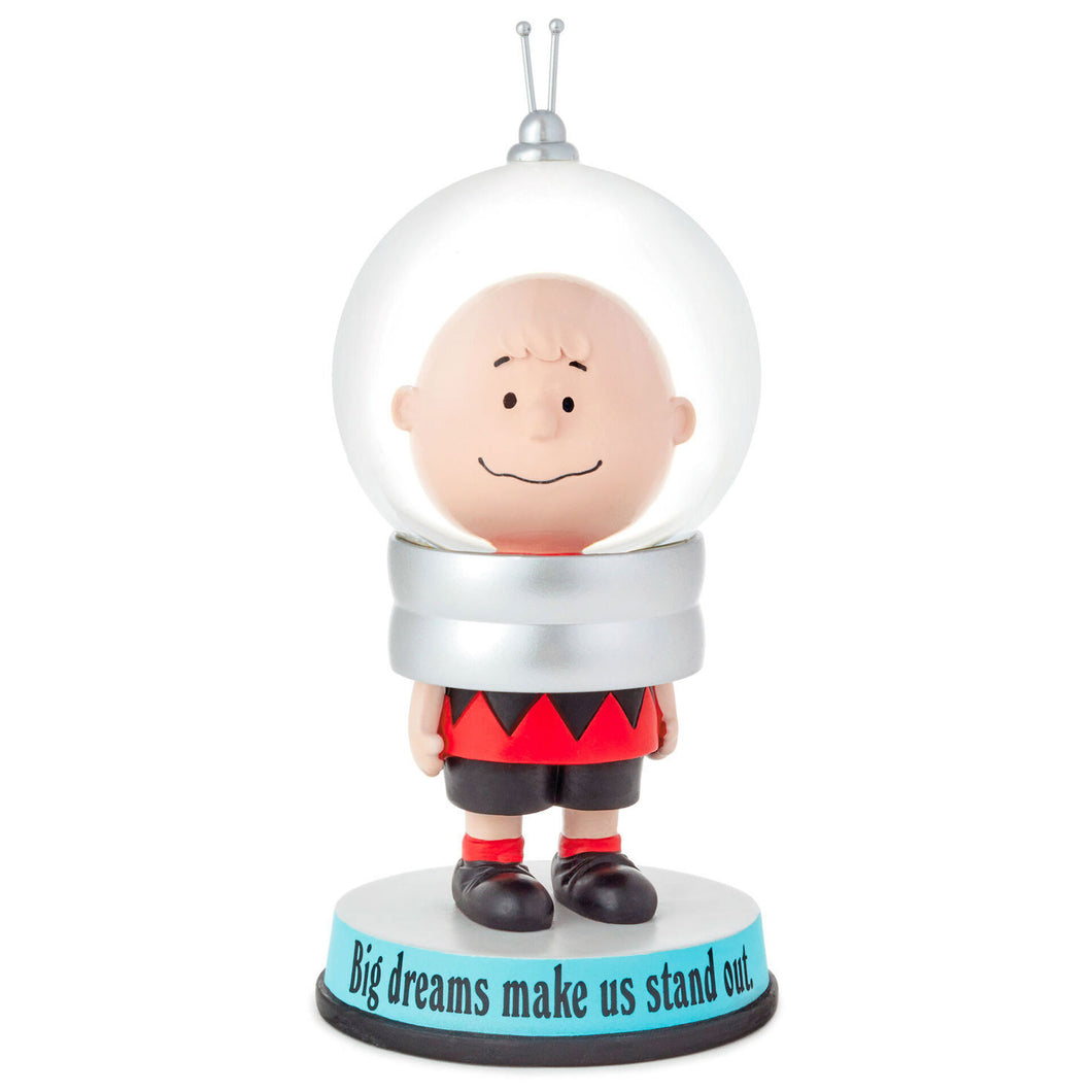Hallmark Peanuts® Charlie Brown Big Dreams Snow Globe