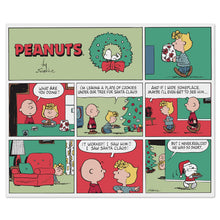Load image into Gallery viewer, Hallmark Peanuts® Christmas Comic Strip Throw Blanket, 50x60
