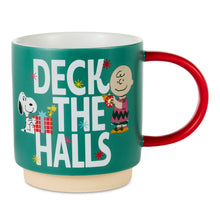 Load image into Gallery viewer, Hallmark Peanuts® Deck the Halls Mug, 16 oz.

