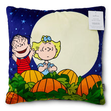 Load image into Gallery viewer, Peanuts® Peanuts® Great Pumpkin 60th Anniversary Throw Pillow With Light, 16x16
