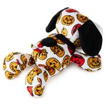 Load image into Gallery viewer, Hallmark Peanuts® Jack-o&#39;-Lanterns Floppy Snoopy Plush
