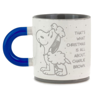 Hallmark Peanuts® Linus Nativity Speech Speckled Mug, 16 oz.