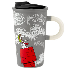 Hallmark Peanuts® Flying Ace Snoopy Color Changing Travel Mug, 16 oz.