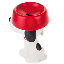 Load image into Gallery viewer, Hallmark Peanuts® Snoopy With Dog Dish Ceramic Coin Bank

