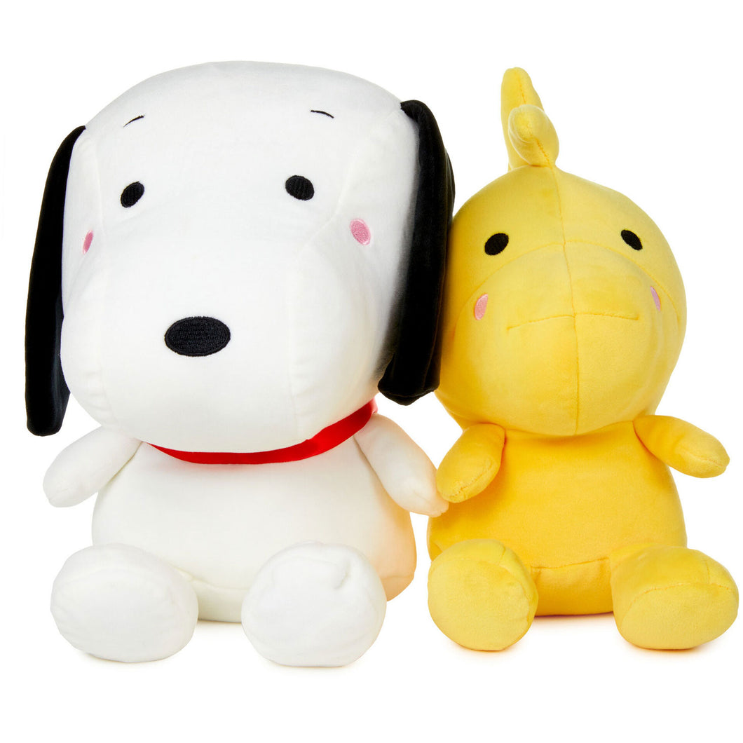 Hallmark Large Better Together Peanuts® Snoopy and Woodstock Magnetic Plush Pair, 10.5