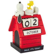 Load image into Gallery viewer, Hallmark Peanuts® Snoopy Smile Perpetual Calendar
