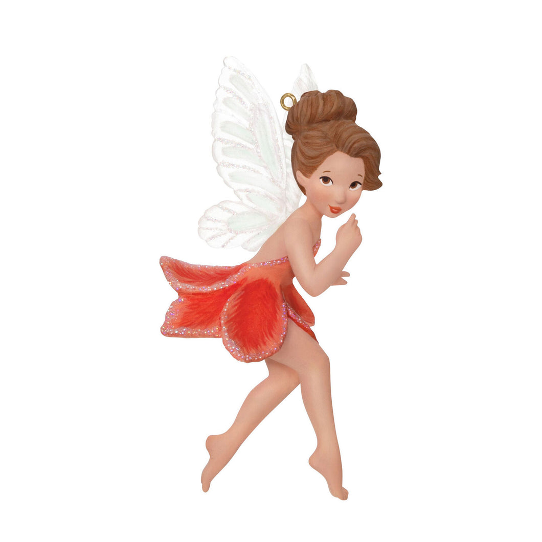 Hallmark Keepsake Pink Flower Fairy Keepsake Ornament