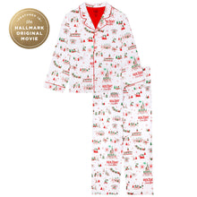 Load image into Gallery viewer, Hallmark + Disney Holiday Ever After Unisex Adult Pajama Set
