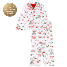 Load image into Gallery viewer, Hallmark + Disney Holiday Ever After Kids Pajama Set
