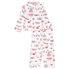Load image into Gallery viewer, Hallmark + Disney Holiday Ever After Kids Pajama Set
