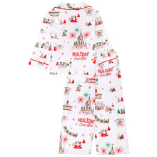 Load image into Gallery viewer, Hallmark + Disney Holiday Ever After Toddler Pajama Set
