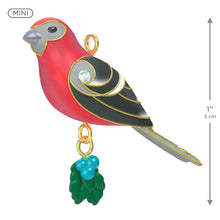 Load image into Gallery viewer, Hallmark Mini Pine Grosbeak Ornament, 1"
