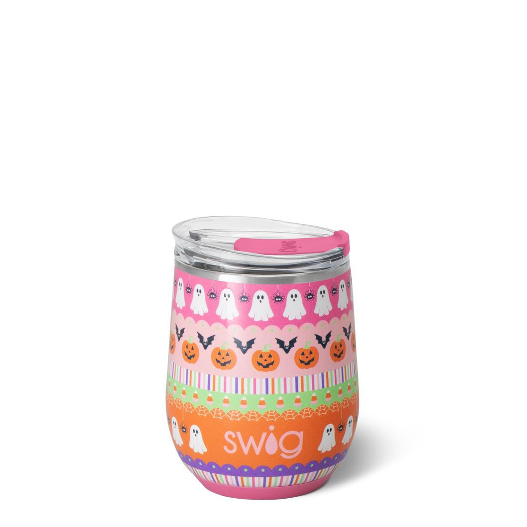 Swig TRICK OR TREAT Stemless Wine 12oz