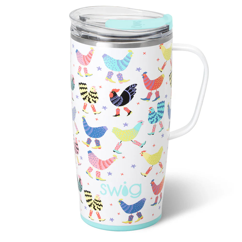 Swig Funky Chicken 22oz Travel Mug