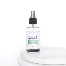 Load image into Gallery viewer, Nourish Sage Smudge Spray with Black Tourmaline Crystals
