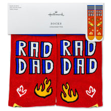 Load image into Gallery viewer, Hallmark Rad Dad Novelty Crew Socks
