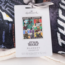 Load image into Gallery viewer, Hallmark Star Wars™ Bounty Hunters Throw Blanket, 50x60
