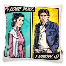 Load image into Gallery viewer, Hallmark Star Wars™ Han Solo™ and Princess Leia™ Pillow With Sound
