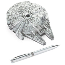 Load image into Gallery viewer, Hallmark Star Wars™ Millennium Falcon™ Desk Accessory With Pen
