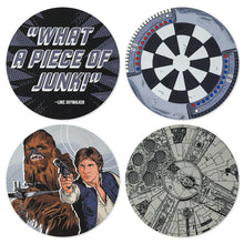 Load image into Gallery viewer, Hallmark Star Wars™ Coasters in Sculpted Millennium Falcon™ Holder
