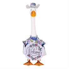 Load image into Gallery viewer, Porch Goose Outfit, Hydrangea Happiness

