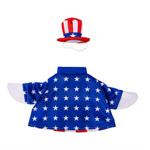 Load image into Gallery viewer, Porch Goose Outfit, Patriotic Suit
