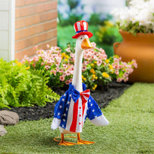 Load image into Gallery viewer, Porch Goose Outfit, Patriotic Suit
