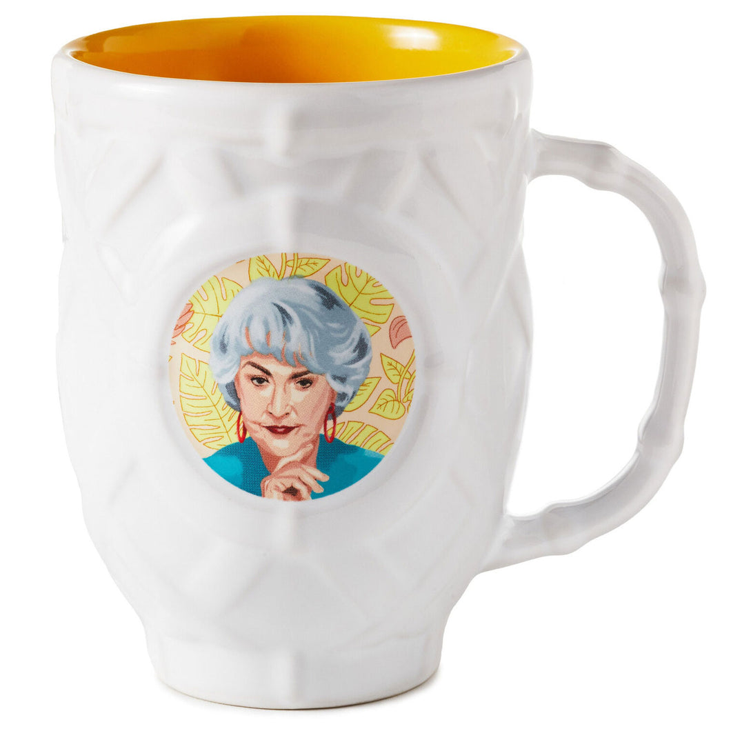 Hallmark The Golden Girls Dorothy Zbornak Sculpted Mug, 14.5 oz.