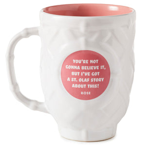 Hallmark The Golden Girls Rose Nylund Sculpted Mug, 14.5 oz.