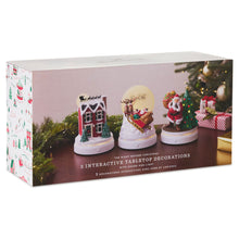 Load image into Gallery viewer, Hallmark The Night Before Christmas Interactive Figurines With Light and Sound, Set of 3
