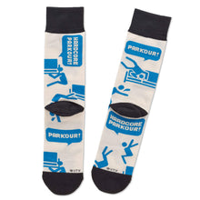 Load image into Gallery viewer, Hallmark The Office Parkour Novelty Crew Socks
