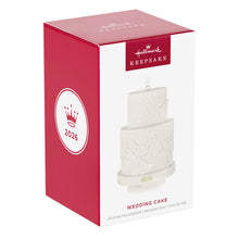 Load image into Gallery viewer, Hallmark Wedding Cake 2026 Porcelain Ornament
