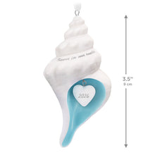 Load image into Gallery viewer, Hallmark Forever in Our Hearts Shell 2026 Porcelain Ornament
