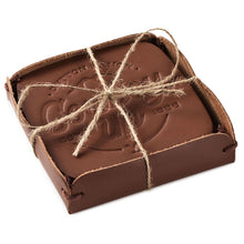 Load image into Gallery viewer, Hallmark Yellowstone Dutton Ranch Bonded Leather Coasters, Set of 4
